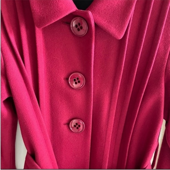 Theory Panya tie wool coat size small - Picture 7 of 9